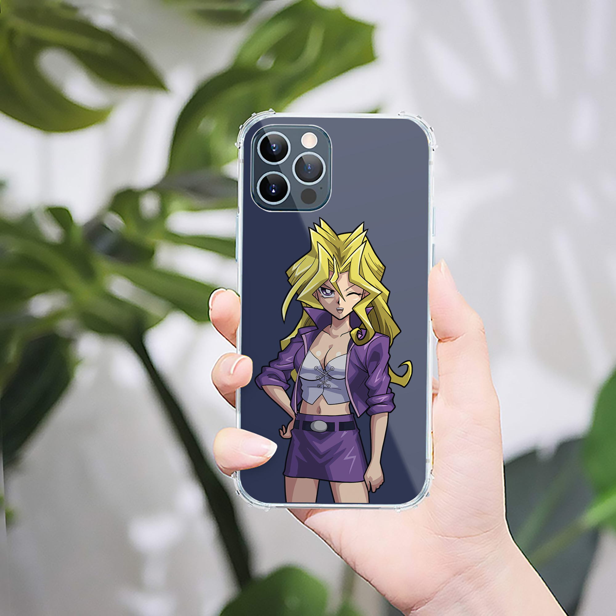 （画像用） 遊☆戯☆王 Yu-Gi-Oh! 【iPhone 12シリーズ対応】透明スマホケース（クリアソフトケース）